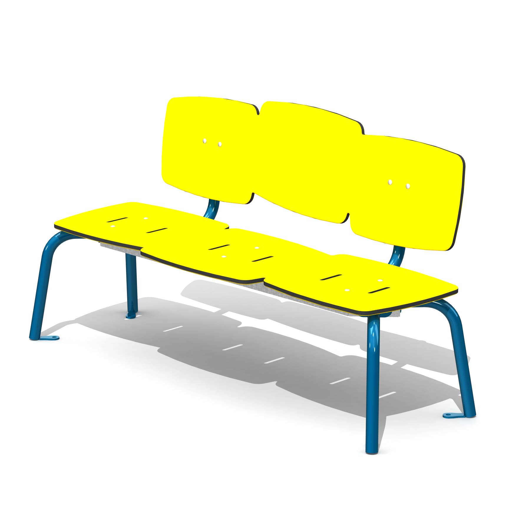 jazz-bench-3-pl-with-backrest-4-legs-al-h-13010